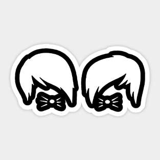 Dan and Phil Cat Whiskers Sticker